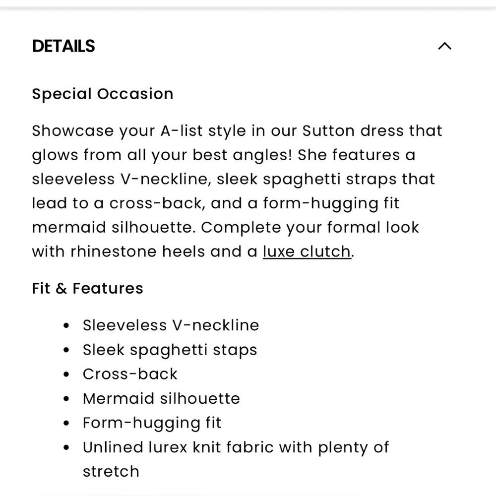Windsor Sutton Formal Lurex X-Back Dress - Picture 6 of 15